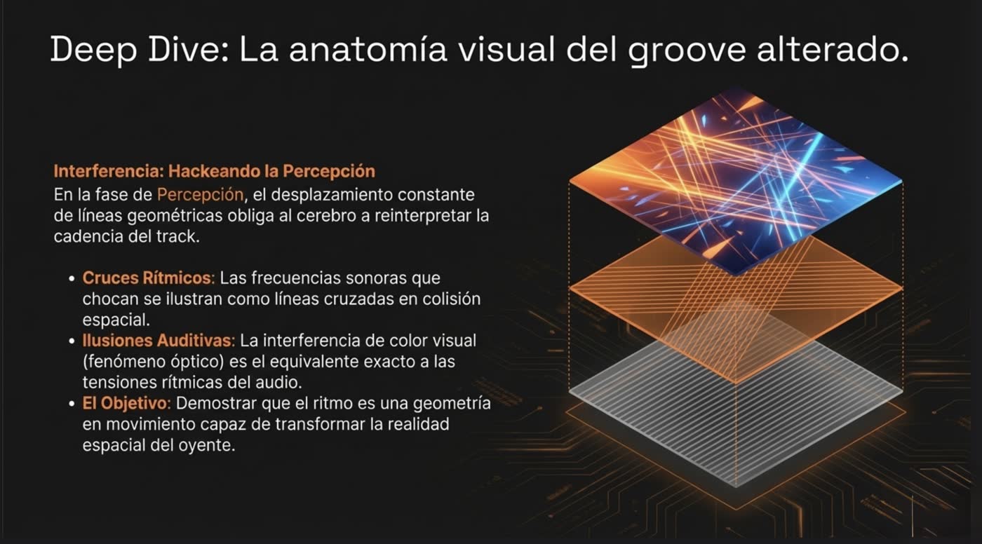 La anatomía visual del groove alterado
